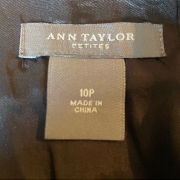 Ann Taylor Elegant brown/black leopard print Pencil Skirt size 10P - Picture 7 of 8